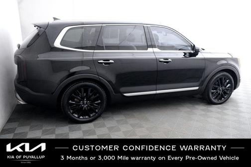 Ebony Black 2022 Kia Telluride SX