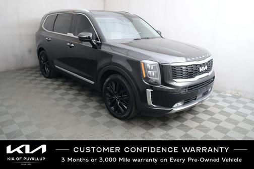 Ebony Black 2022 Kia Telluride SX
