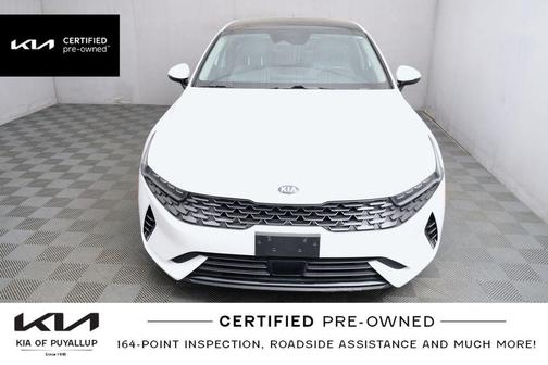 Glacial White Pearl 2021 Kia K5 EX