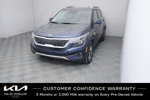Dark Ocean Blue 2021 Kia Seltos EX
