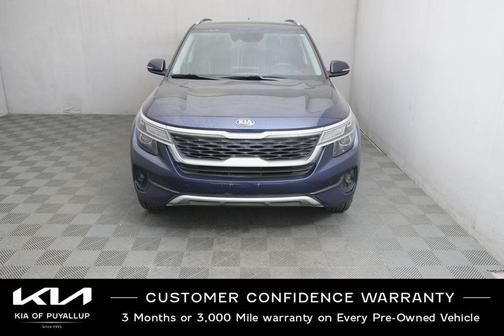 Dark Ocean Blue 2021 Kia Seltos EX