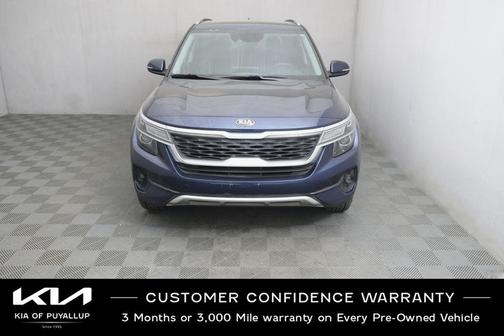 Dark Ocean Blue 2021 Kia Seltos EX