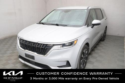 Ceramic Silver 2024 Kia Carnival EX