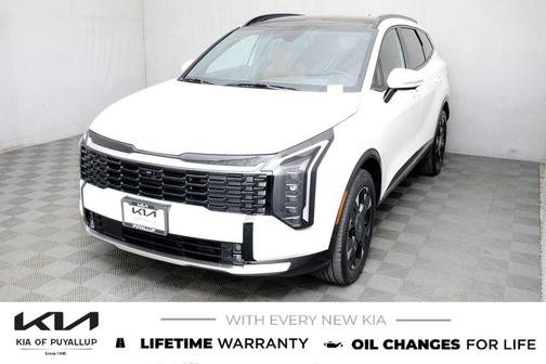 Snow White Pearl 2026 Kia Sportage Hybrid SX-Prestige