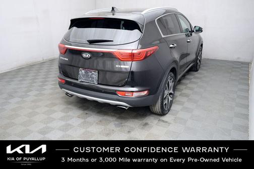 Black Cherry 2017 Kia Sportage SX Turbo