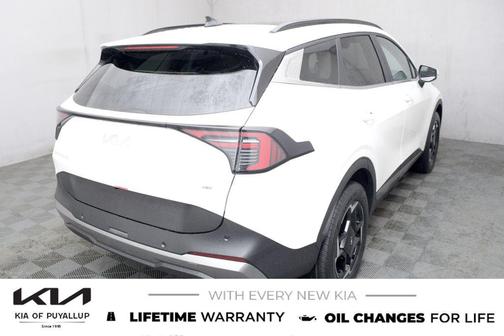 Snow White Pearl 2026 Kia Sportage Hybrid EX