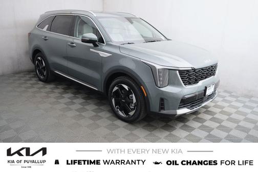 Cityscape Green 2026 Kia Sorento Hybrid EX