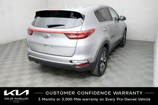 Steel Gray 2021 Kia Sportage LX
