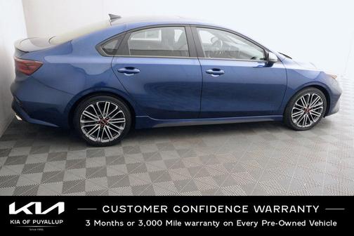 Deep Sea Blue 2024 Kia Forte GT