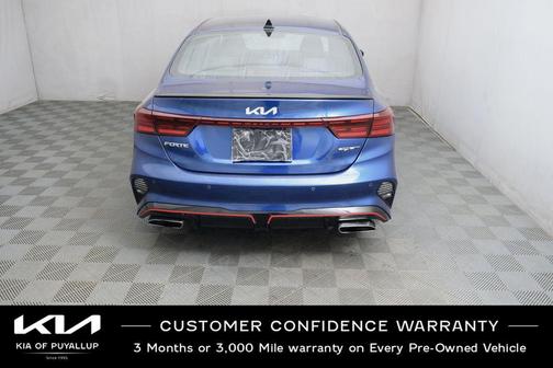 Deep Sea Blue 2024 Kia Forte GT