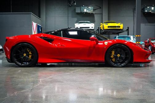 Red 2021 Ferrari F8 Tributo Base