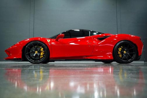 Red 2021 Ferrari F8 Tributo Base