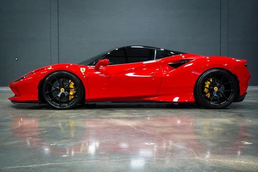 Red 2021 Ferrari F8 Tributo Base