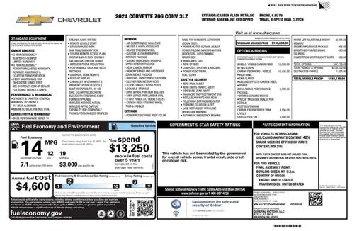 2024 Chevrolet Corvette Z06