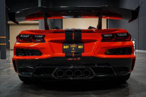 Orange 2026 Chevrolet Corvette ZR1