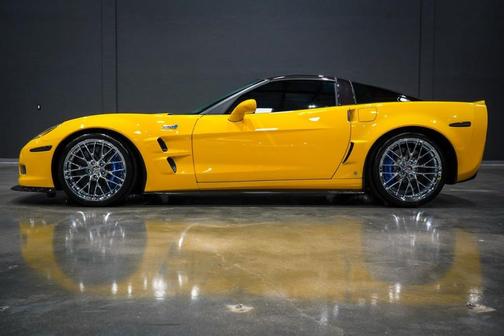 Yellow 2009 Chevrolet Corvette ZR-1