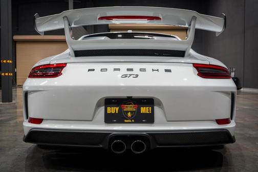 White 2018 Porsche 911 GT3