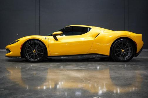 Yellow 2024 Ferrari 296 GTB Base