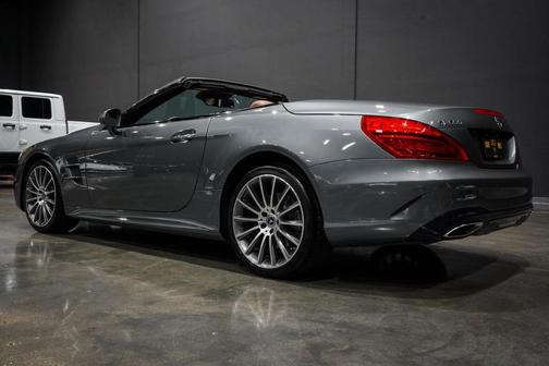 Gray 2019 Mercedes-Benz SL 550 Base