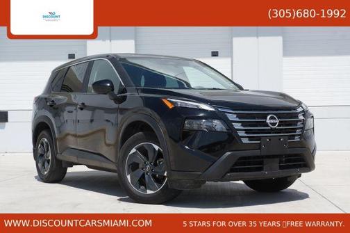 Black 2025 Nissan Rogue SV