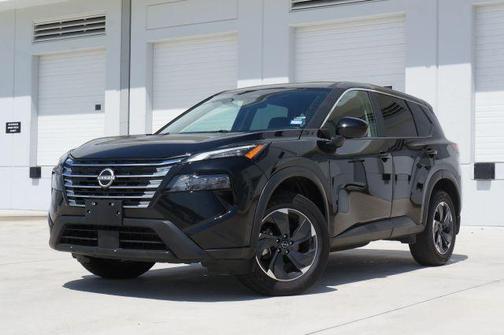Black 2025 Nissan Rogue SV