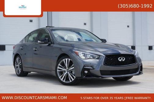 Graphite Shadow 2020 INFINITI Q50 3.0t Sport