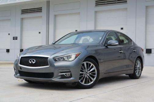 Graphite Shadow 2018 INFINITI Q50 3.0t LUXE