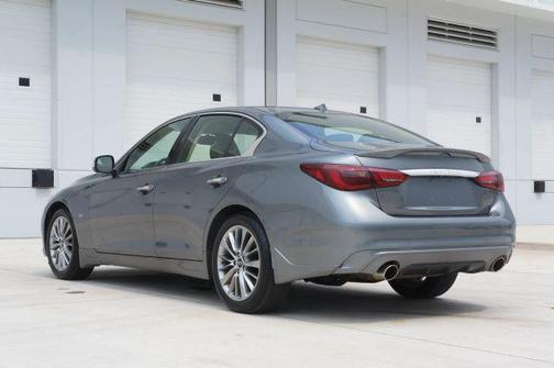 Graphite Shadow 2018 INFINITI Q50 3.0t LUXE