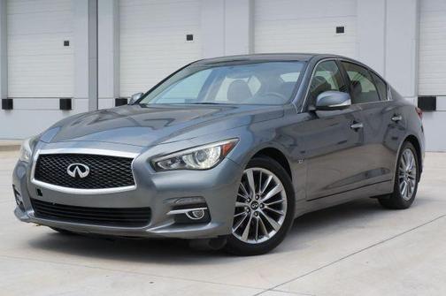 Graphite Shadow 2018 INFINITI Q50 3.0t LUXE