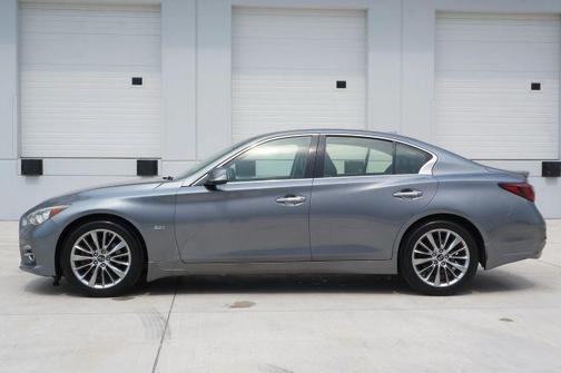 Graphite Shadow 2018 INFINITI Q50 3.0t LUXE