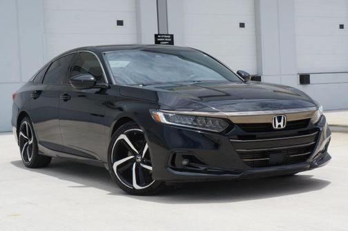 Black 2021 Honda Accord Sport 1.5T