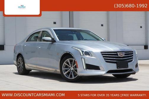 Blue 2017 Cadillac CTS 2.0L Turbo Luxury