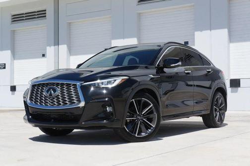 Mineral Black 2022 INFINITI QX55 SENSORY