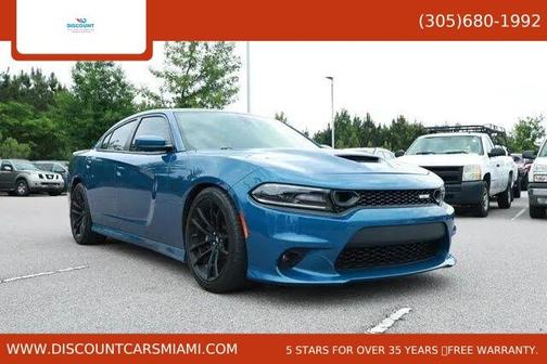 Blue 2020 Dodge Charger Scat Pack
