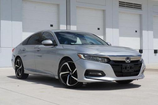 Silver 2018 Honda Accord Sport