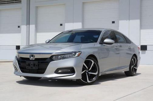 Silver 2018 Honda Accord Sport