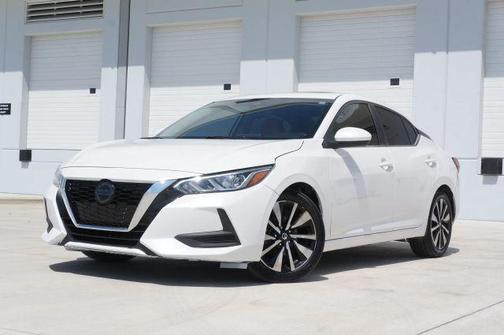 Aspen White 2023 Nissan Sentra SV
