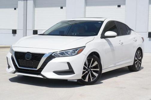 Aspen White 2023 Nissan Sentra SV