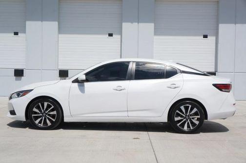 Aspen White 2023 Nissan Sentra SV