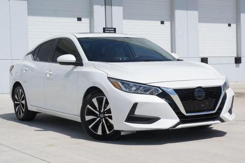 Aspen White 2023 Nissan Sentra SV