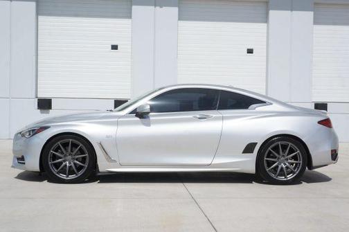 Silver 2017 INFINITI Q60 3.0T Premium