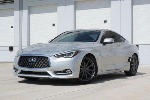 Silver 2017 INFINITI Q60 3.0T Premium