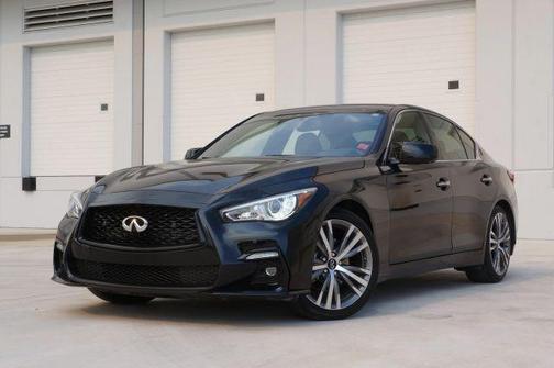 Black Obsidian 2022 INFINITI Q50 SENSORY