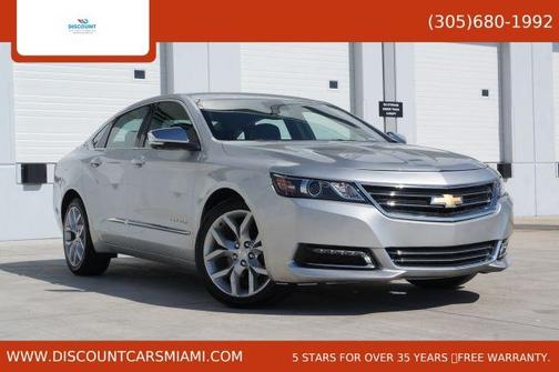 Silver 2017 Chevrolet Impala Premier 2LZ