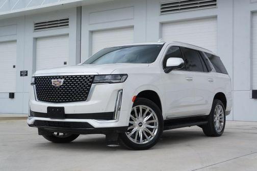 White 2022 Cadillac Escalade Premium Luxury
