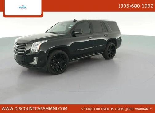 Black 2020 Cadillac Escalade Platinum
