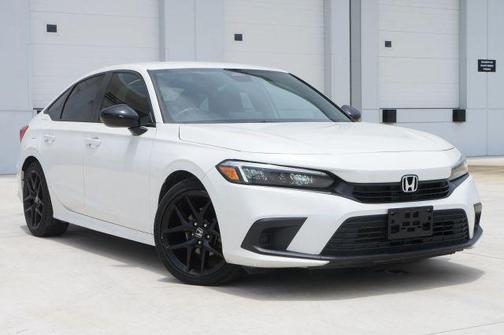 White 2023 Honda Civic Sport