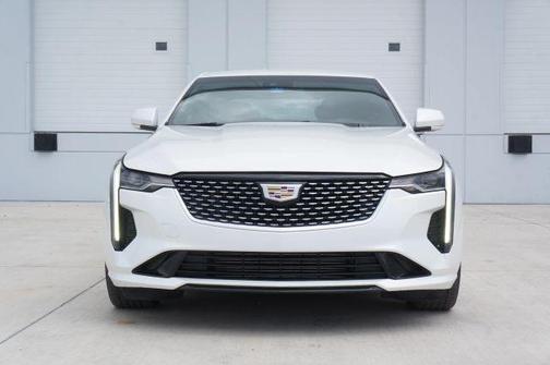 White 2021 Cadillac CT4 Luxury