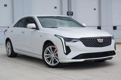 White 2021 Cadillac CT4 Luxury