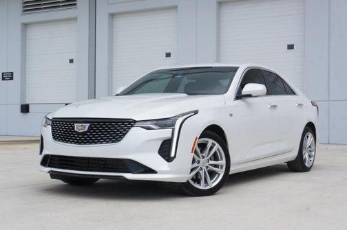 White 2021 Cadillac CT4 Luxury